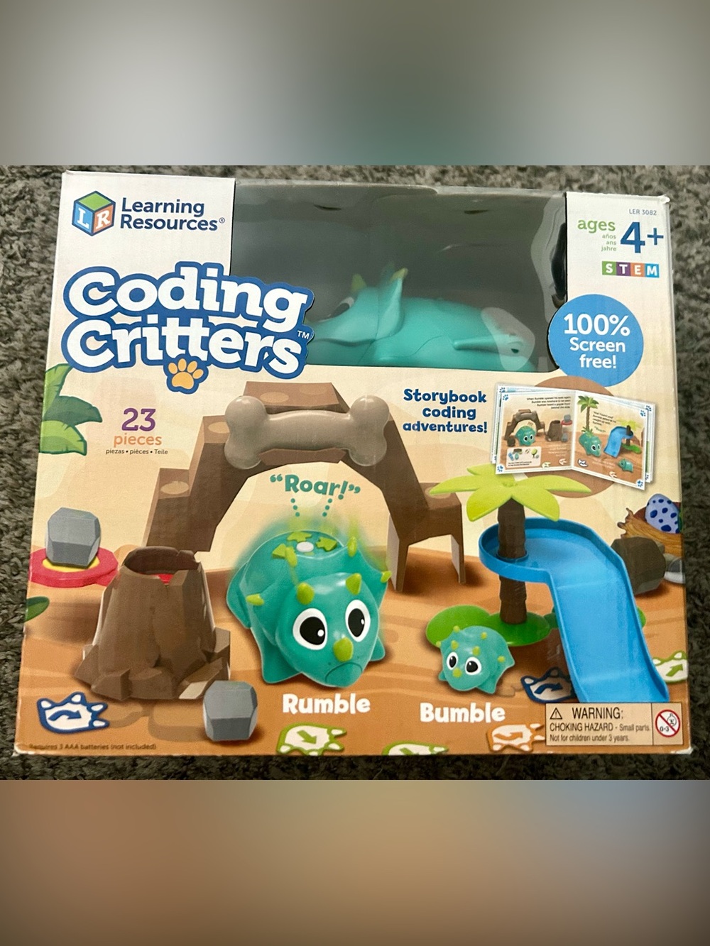 Coding Critters Rumble & Bumble Playset learning resources toy storybook STEM